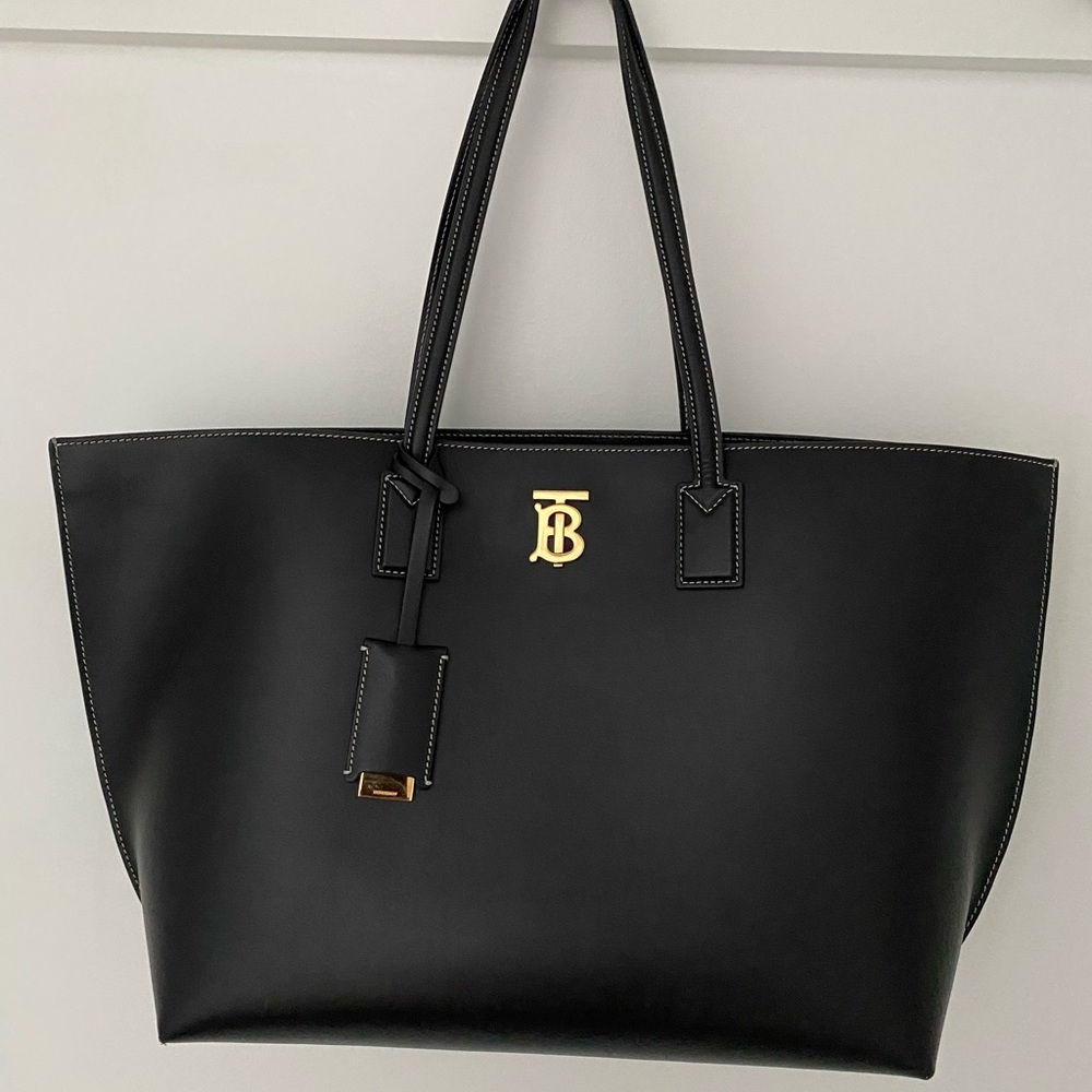 Authentic Burberry Leather Tote